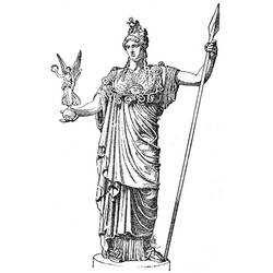 ぬりえページ: ローマ神話 (神々と女神) #110012 - 無料の印刷可能なぬりえページ