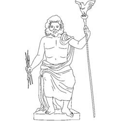 ぬりえページ: ローマ神話 (神々と女神) #110017 - 無料の印刷可能なぬりえページ