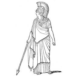 ぬりえページ: ローマ神話 (神々と女神) #110031 - 無料の印刷可能なぬりえページ