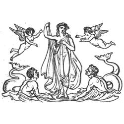 ぬりえページ: ローマ神話 (神々と女神) #110035 - 無料の印刷可能なぬりえページ