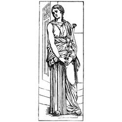 ぬりえページ: ローマ神話 (神々と女神) #110036 - 無料の印刷可能なぬりえページ