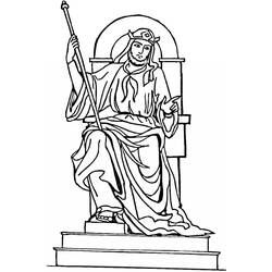 ぬりえページ: ローマ神話 (神々と女神) #110065 - 無料の印刷可能なぬりえページ