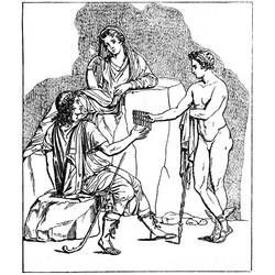 ぬりえページ: ローマ神話 (神々と女神) #110093 - 無料の印刷可能なぬりえページ