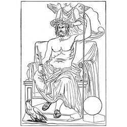 ぬりえページ: ローマ神話 (神々と女神) #110097 - 無料の印刷可能なぬりえページ