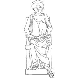 ぬりえページ: ローマ神話 (神々と女神) #110111 - 無料の印刷可能なぬりえページ