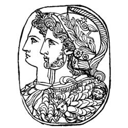 ぬりえページ: ローマ神話 (神々と女神) #110119 - 無料の印刷可能なぬりえページ