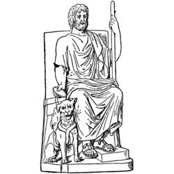 ぬりえページ: ローマ神話 (神々と女神) #110120 - 無料の印刷可能なぬりえページ