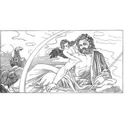 ぬりえページ: ローマ神話 (神々と女神) #110177 - 無料の印刷可能なぬりえページ