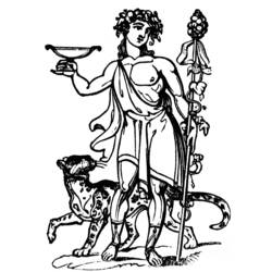 ぬりえページ: ローマ神話 (神々と女神) #110197 - 無料の印刷可能なぬりえページ