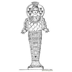 ぬりえページ: ローマ神話 (神々と女神) #110254 - 無料の印刷可能なぬりえページ