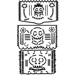 ぬりえページ: 死者の日 (祝日とお祝い) #60213 - 無料の印刷可能なぬりえページ
