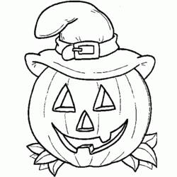 ぬりえ: ハロウィン - 無料の印刷可能なぬりえページ