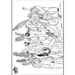 ぬりえページ: 枝の主日 (祝日とお祝い) #60313 - 無料の印刷可能なぬりえページ