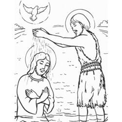 ぬりえページ: 洗礼 (祝日および特別行事) #57480 - 無料の印刷可能なぬりえページ
