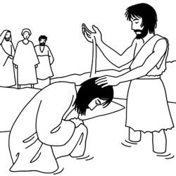 ぬりえページ: 洗礼 (祝日および特別行事) #57482 - 無料の印刷可能なぬりえページ
