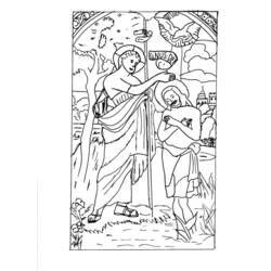 ぬりえページ: 洗礼 (祝日および特別行事) #57483 - 無料の印刷可能なぬりえページ