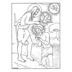 ぬりえページ: 洗礼 (祝日および特別行事) #57496 - 無料の印刷可能なぬりえページ