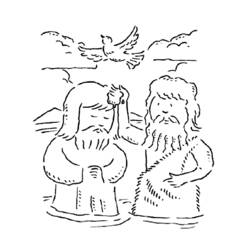 ぬりえページ: 洗礼 (祝日および特別行事) #57503 - 無料の印刷可能なぬりえページ