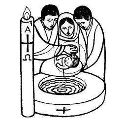 ぬりえページ: 洗礼 (祝日および特別行事) #57530 - 無料の印刷可能なぬりえページ
