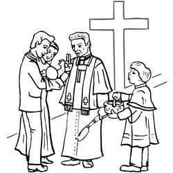 ぬりえページ: 洗礼 (祝日および特別行事) #57537 - 無料の印刷可能なぬりえページ