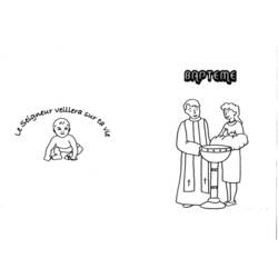ぬりえページ: 洗礼 (祝日および特別行事) #57572 - 無料の印刷可能なぬりえページ