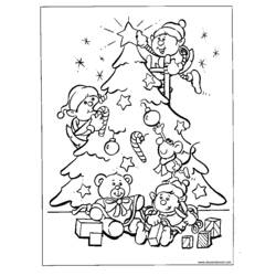 ぬりえページ: クリスマス (祝日および特別行事) #54747 - 無料の印刷可能なぬりえページ