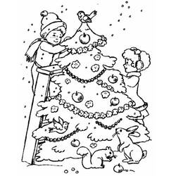 ぬりえページ: クリスマス (祝日および特別行事) #54841 - 無料の印刷可能なぬりえページ