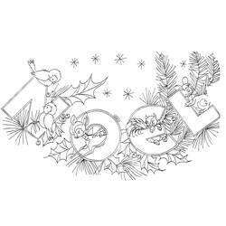 ぬりえページ: クリスマス (祝日および特別行事) #54916 - 無料の印刷可能なぬりえページ