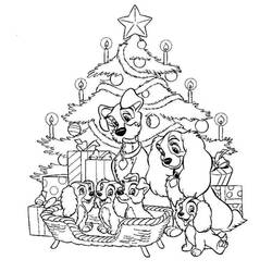 ぬりえページ: クリスマス (祝日および特別行事) #54932 - 無料の印刷可能なぬりえページ