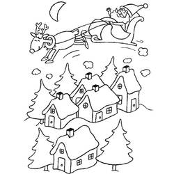 ぬりえページ: クリスマス (祝日および特別行事) #54965 - 無料の印刷可能なぬりえページ