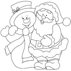ぬりえページ: クリスマス (祝日および特別行事) #54990 - 無料の印刷可能なぬりえページ