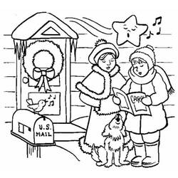 ぬりえページ: クリスマス (祝日および特別行事) #55103 - 無料の印刷可能なぬりえページ