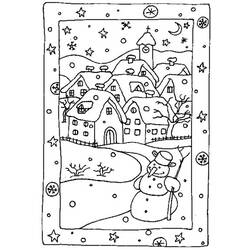ぬりえページ: クリスマス (祝日および特別行事) #55122 - 無料の印刷可能なぬりえページ