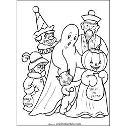 ぬりえページ: ハロウィン (祝日および特別行事) #55160 - 無料の印刷可能なぬりえページ