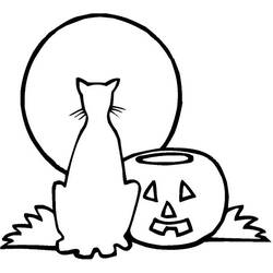 ぬりえページ: ハロウィン (祝日および特別行事) #55376 - 無料の印刷可能なぬりえページ