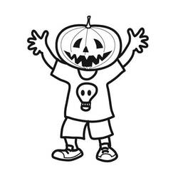 ぬりえページ: ハロウィン (祝日および特別行事) #55479 - 無料の印刷可能なぬりえページ