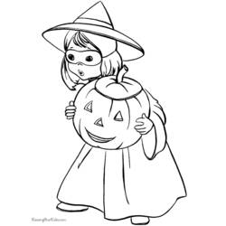 ぬりえページ: ハロウィン (祝日および特別行事) #55492 - 無料の印刷可能なぬりえページ