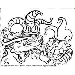 ぬりえページ: マルディグラ (祝日および特別行事) #60650 - 無料の印刷可能なぬりえページ