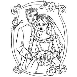 ぬりえページ: 結婚 (祝日および特別行事) #55966 - 無料の印刷可能なぬりえページ