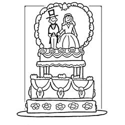 ぬりえページ: 結婚 (祝日および特別行事) #56017 - 無料の印刷可能なぬりえページ