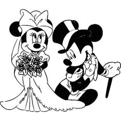 ぬりえページ: 結婚 (祝日および特別行事) #56086 - 無料の印刷可能なぬりえページ
