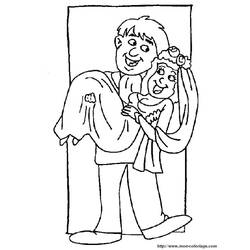 ぬりえページ: 結婚 (祝日および特別行事) #56107 - 無料の印刷可能なぬりえページ