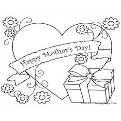 ぬりえページ: 母の日 (祝日および特別行事) #129761 - 無料の印刷可能なぬりえページ