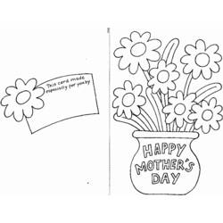 ぬりえページ: 母の日 (祝日および特別行事) #129840 - 無料の印刷可能なぬりえページ