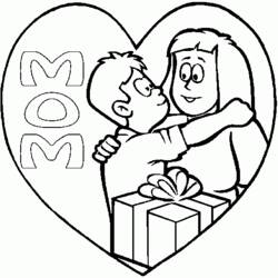 ぬりえページ: 母の日 (祝日および特別行事) #129962 - 無料の印刷可能なぬりえページ
