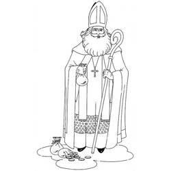 ぬりえページ: 聖ニコラス (祝日および特別行事) #59138 - 無料の印刷可能なぬりえページ