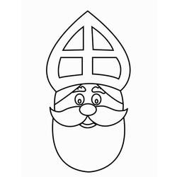 ぬりえページ: 聖ニコラス (祝日および特別行事) #59178 - 無料の印刷可能なぬりえページ