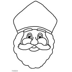 ぬりえページ: 聖ニコラス (祝日および特別行事) #59196 - 無料の印刷可能なぬりえページ