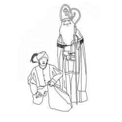 ぬりえページ: 聖ニコラス (祝日および特別行事) #59270 - 無料の印刷可能なぬりえページ
