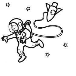 ぬりえページ: 宇宙飛行士 (取引と職業) #87598 - 無料の印刷可能なぬりえページ